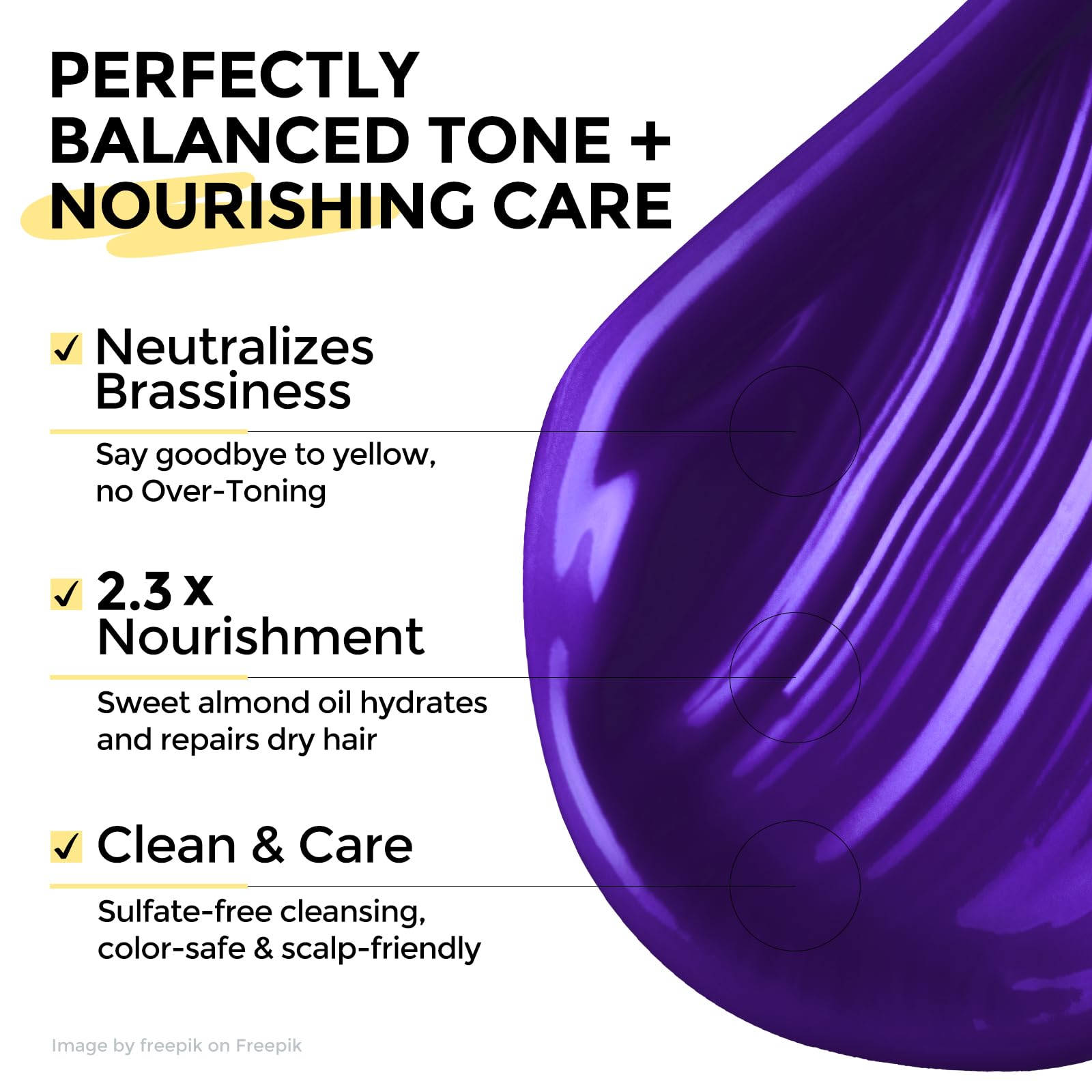 COLORLOMO Bye Bye Yellow Shampoo lather neutralizes brass in seconds