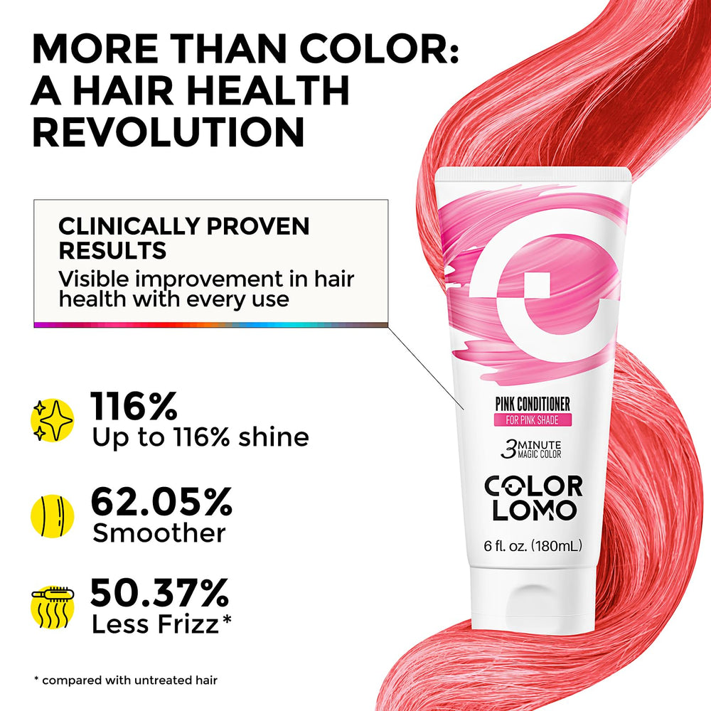 COLORLOMO dry-hair-color-boost applying depositing conditioner on dry hair for quick color lift
