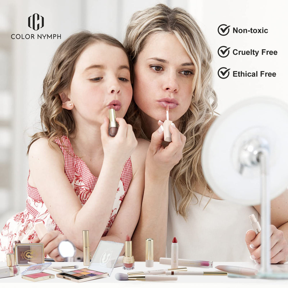 Color Nymph lip gloss adds shine and hydration for lips.