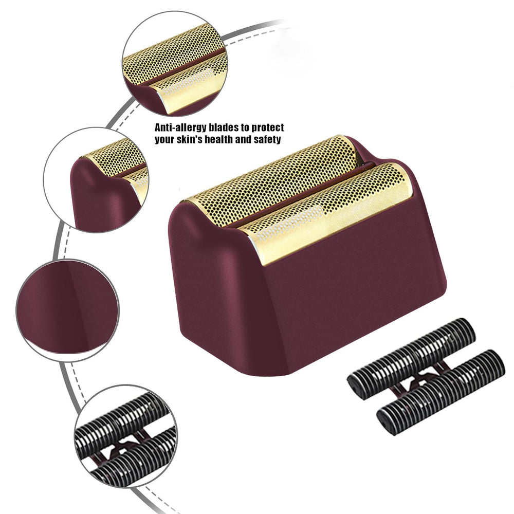 Colorski cutter-bar assembly closeup demonstrates precise blade alignment for even results.
