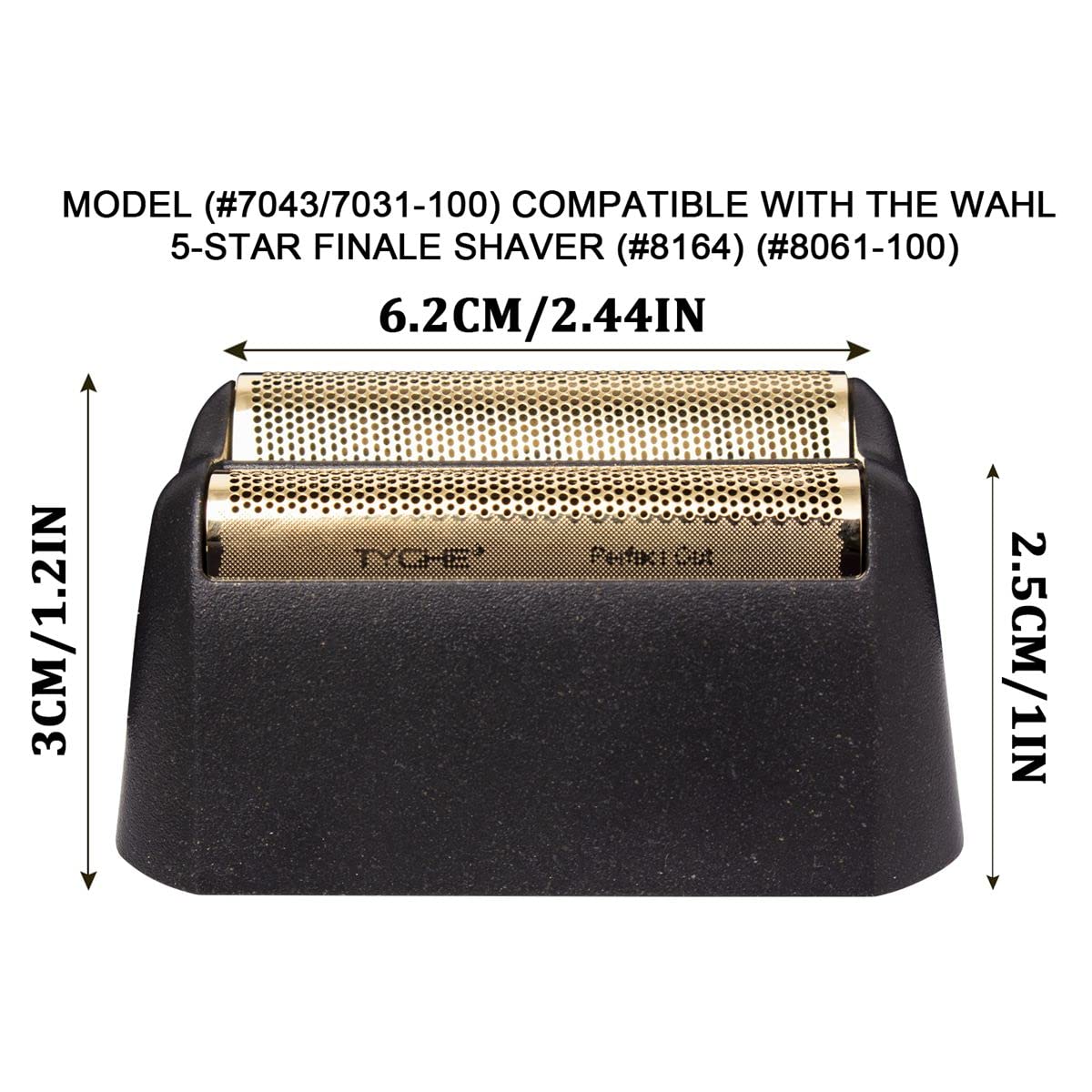 Colorski professional shaver replacement head enables quick, clean setup for barbers.