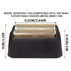 Colorski professional shaver replacement head enables quick, clean setup for barbers.
