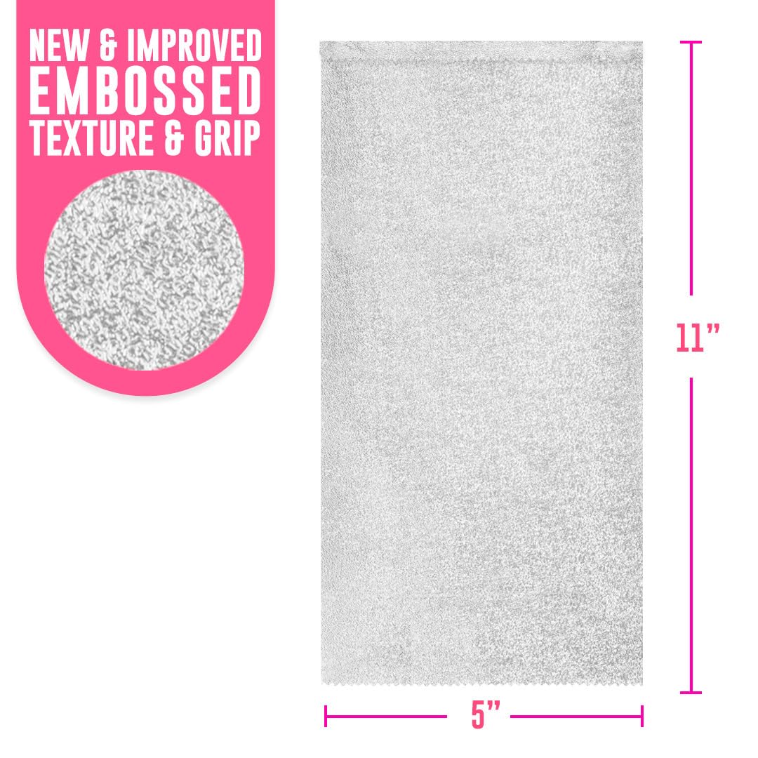 Colortrak embossed-textured foil sheets deliver secure grip during precise applications