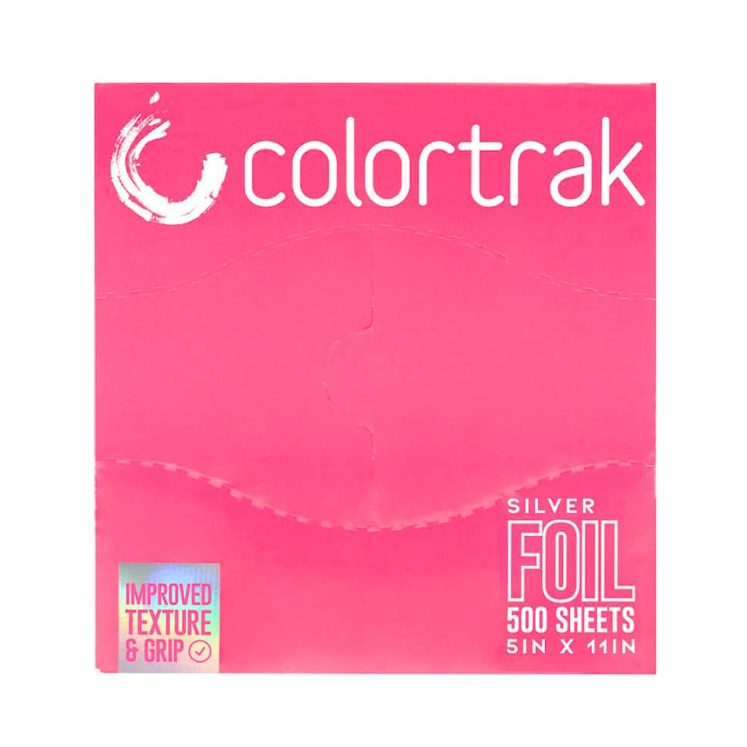 Colortrak foil sheets quantity 500 emphasizes bulk efficiency for busy salons