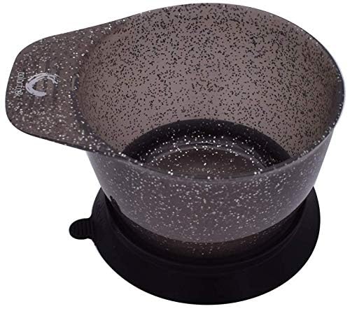 Colortrak Galaxy Glitter Bowls show removable suction rings for quick release and cleaning.