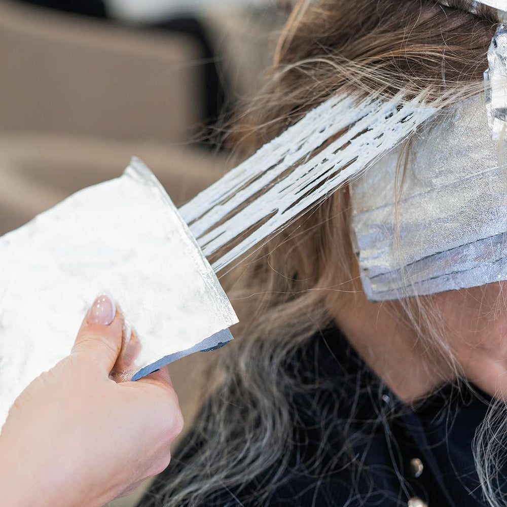 Colortrak professional-grade foil supports clean, precise applications for balayage