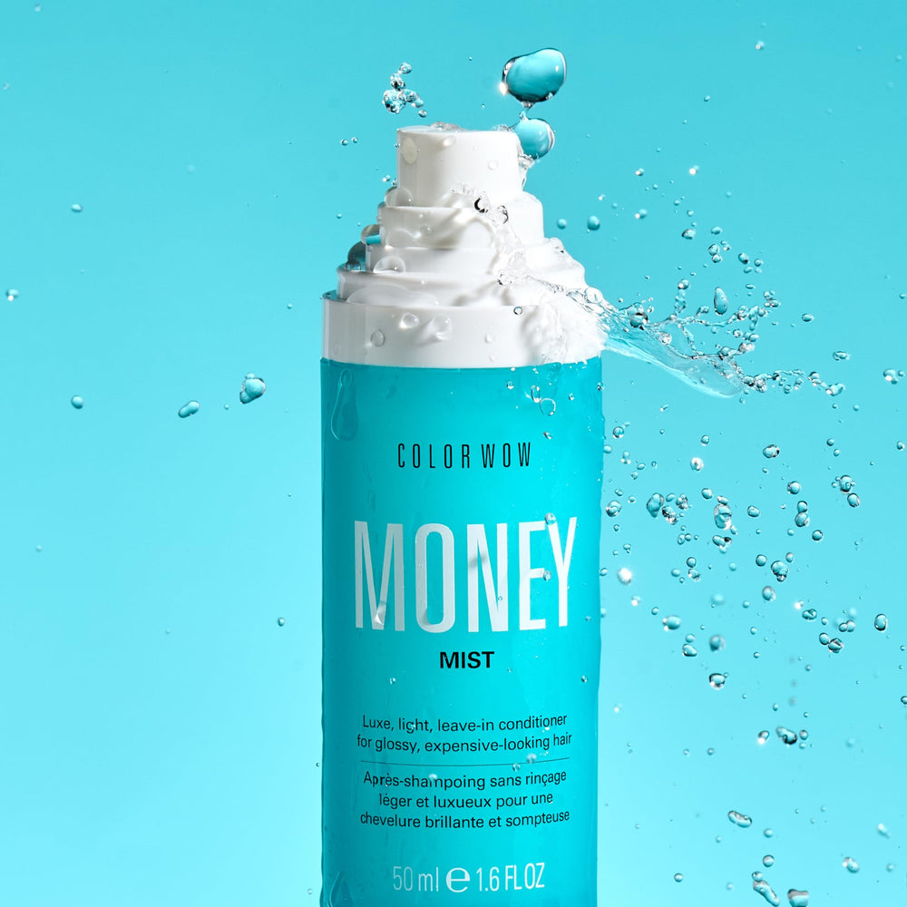 COLOR WOW Money Mist spray action dispensing fine mist for easy, even application