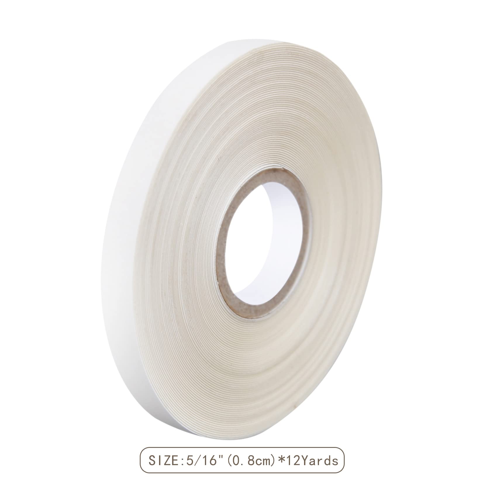 Coloryoung double-sided hair tape white strip, versatile for multiple extension applications and quick bonding.