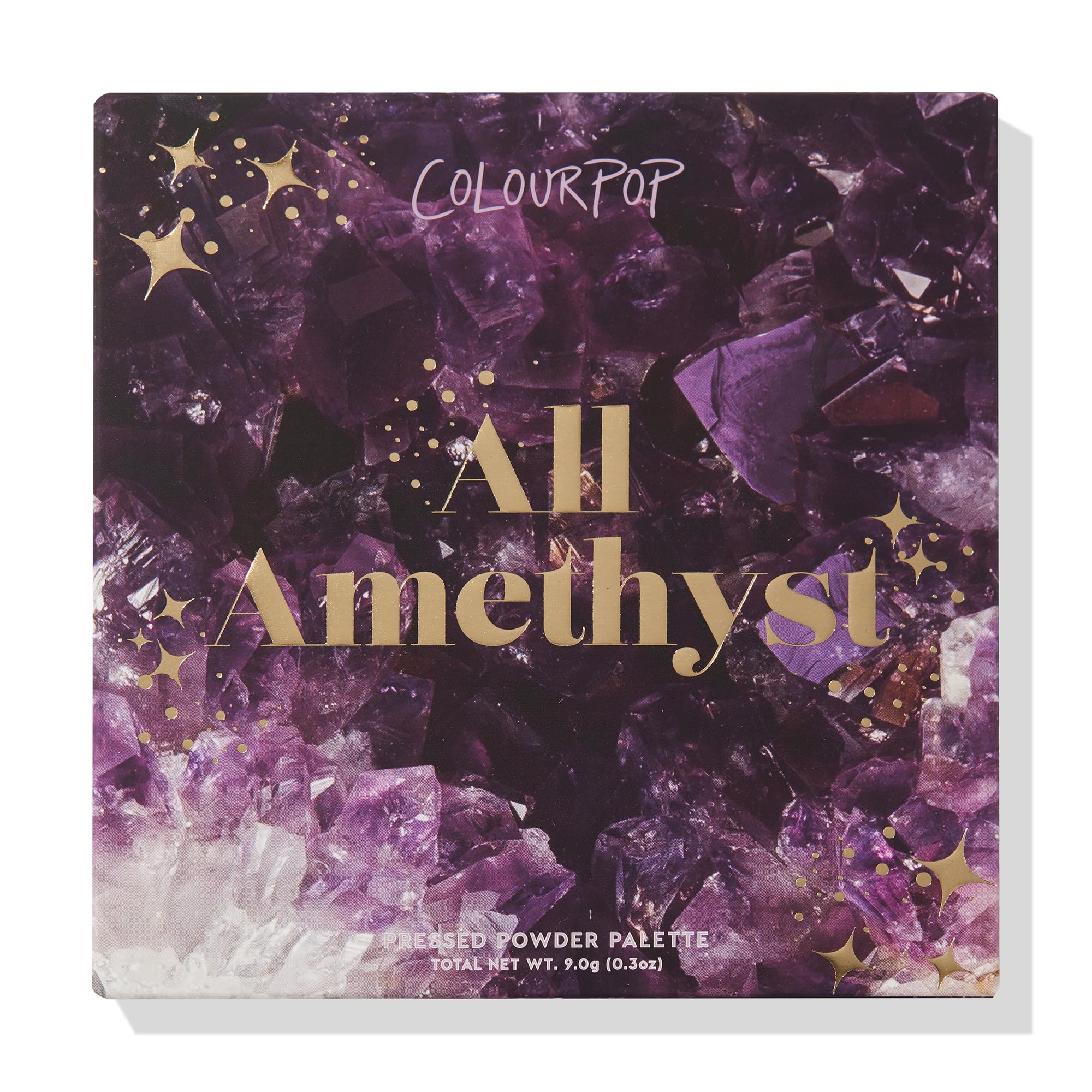 ColourPop All Amethyst wear-test demonstrates lasting color through day-to-night