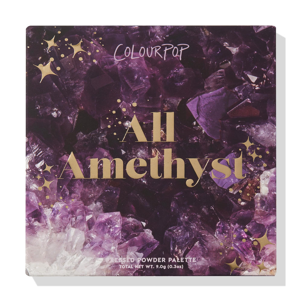 ColourPop All Amethyst wear-test demonstrates lasting color through day-to-night