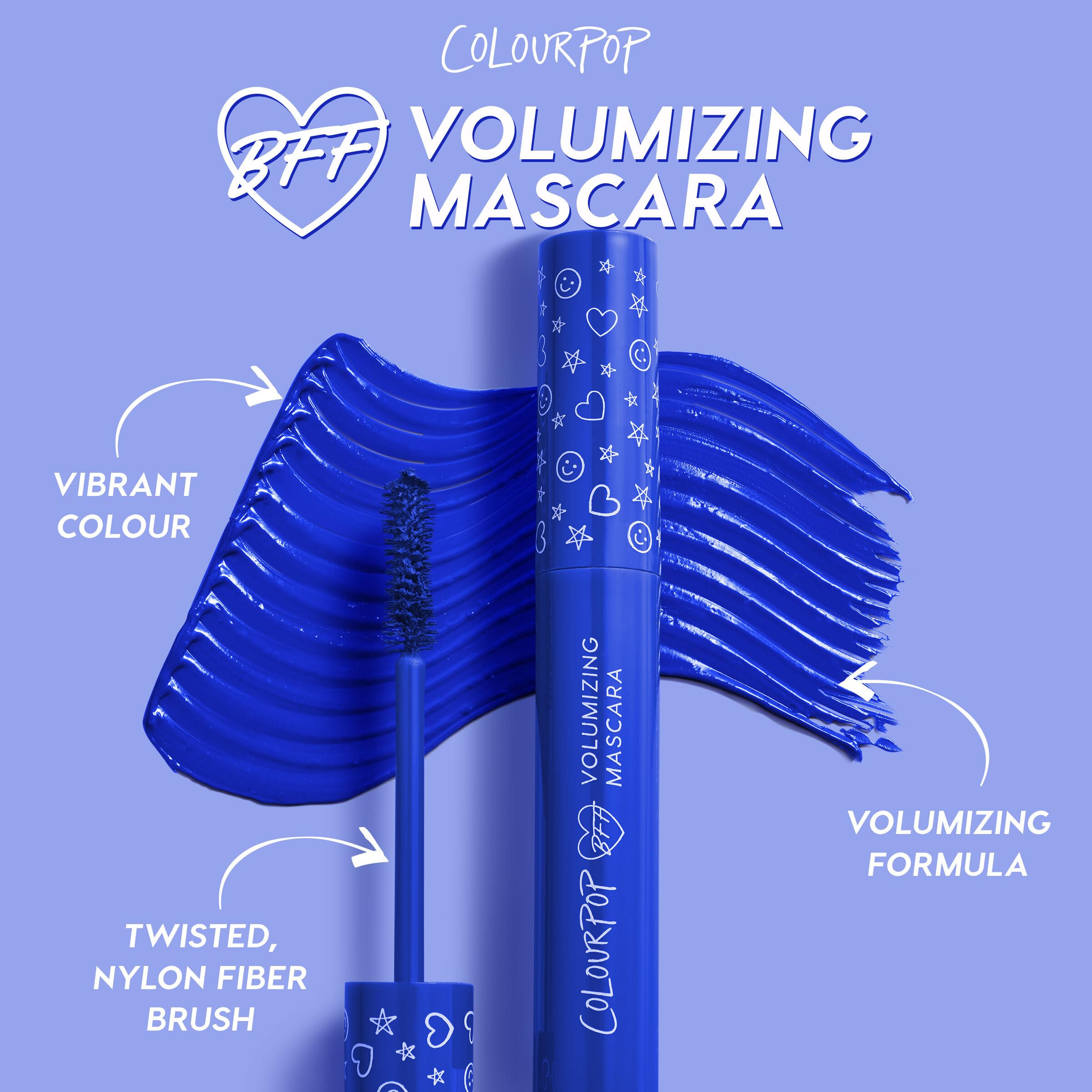 ColourPop BFF Mascara shows lift and length to enhance everyday eyes