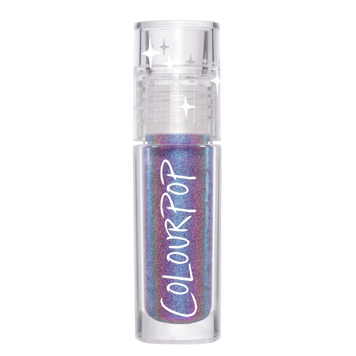 ColourPop Chrome Liquid Shadow Morpho swatches show multichrome shift for bold looks.