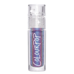 ColourPop Chrome Liquid Shadow Morpho swatches show multichrome shift for bold looks.