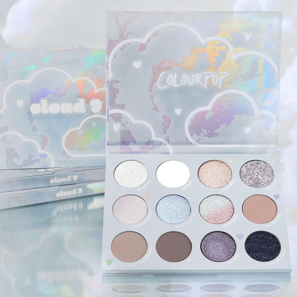 ColourPop Cloud 9 on-the-go compact for quick eye makeup touch-ups.