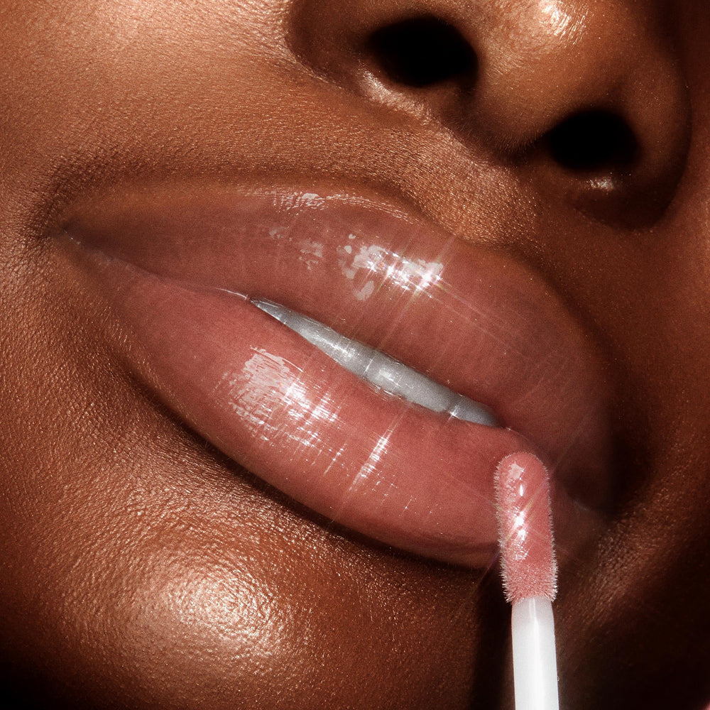 ColourPop Dream Duo close-up of texture to convey creamy, non-sticky gloss feel