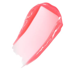 ColourPop Fresh Kiss Gloss Lip Balm Strawberry Milk close-up showing color and shine