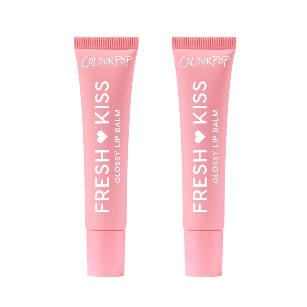 ColourPop Fresh Kiss Gloss Lip Balm Strawberry Milk tube showing glossy hydration
