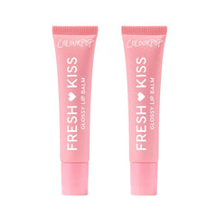 ColourPop Fresh Kiss Gloss Lip Balm Strawberry Milk tube showing glossy hydration