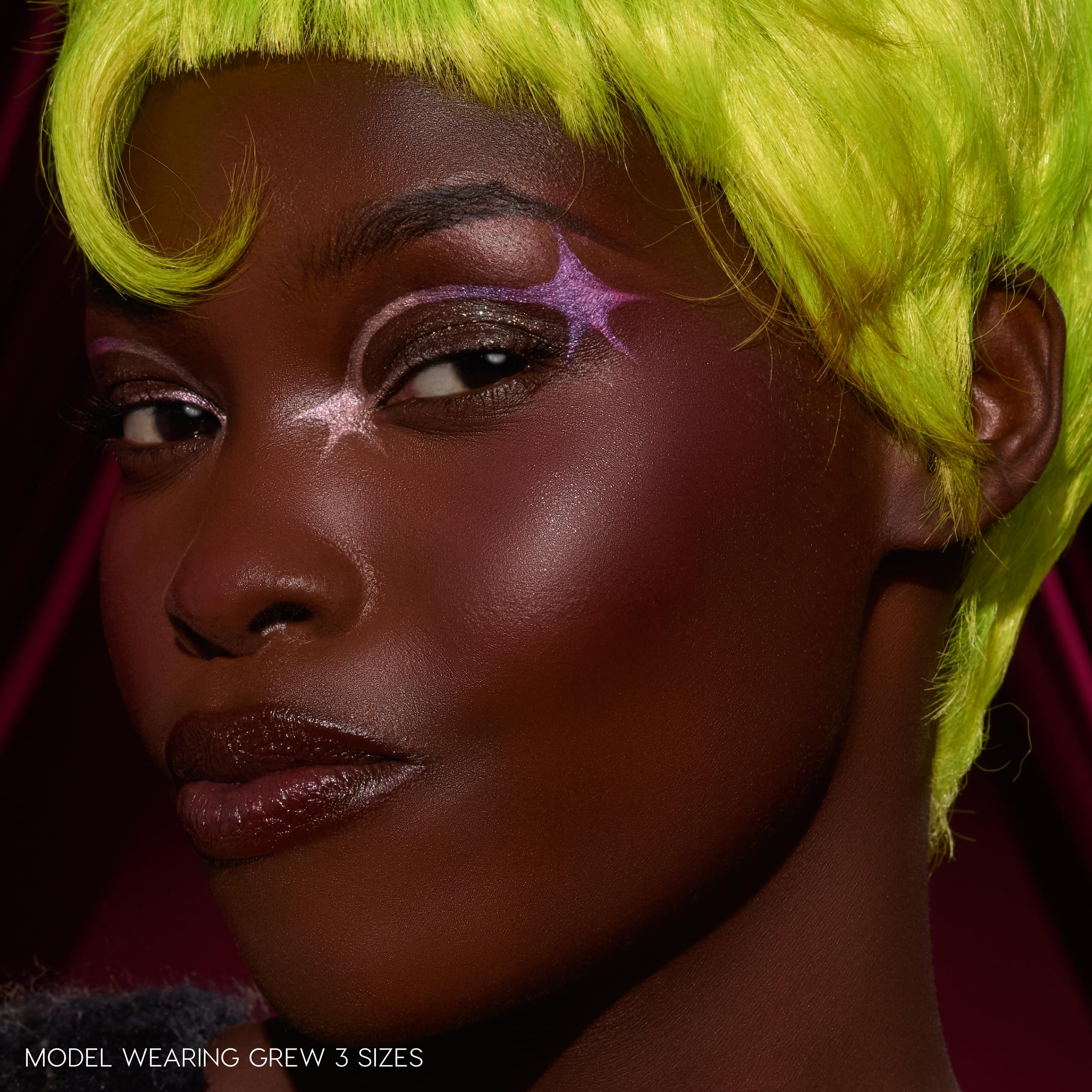 ColourPop Grinch Change of Heart highlighter in icy silvery pink for radiant contour.