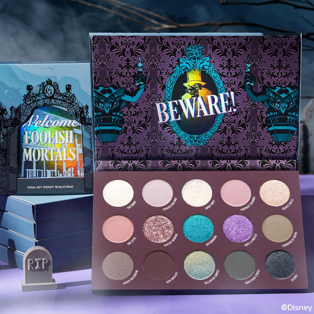 ColourPop Haunted Mansion cruelty-free logo and branding, underscoring ethical, affordable luxury in your routine.