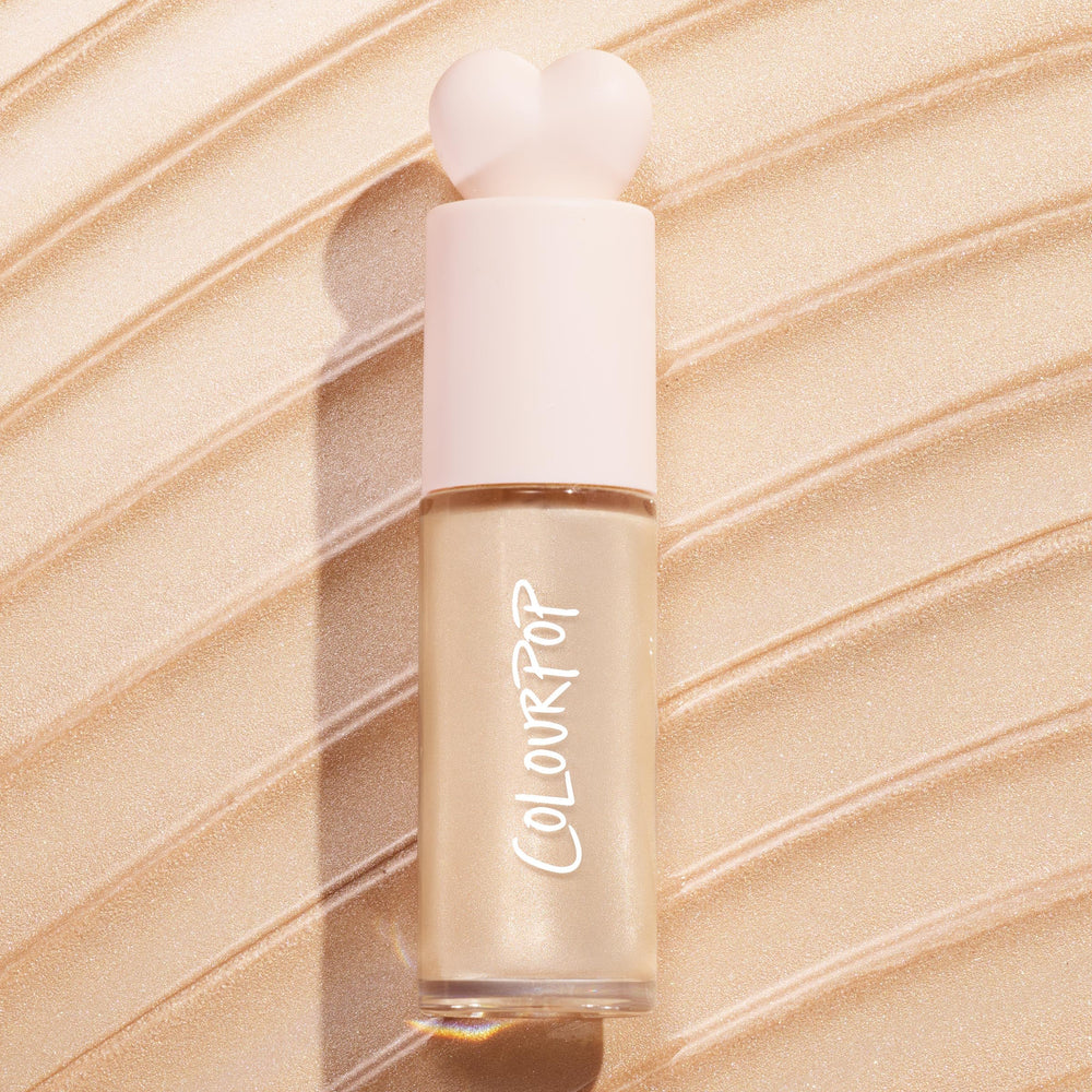 ColourPop Hi-Lite body-glow blends across shoulders for cohesive luminosity