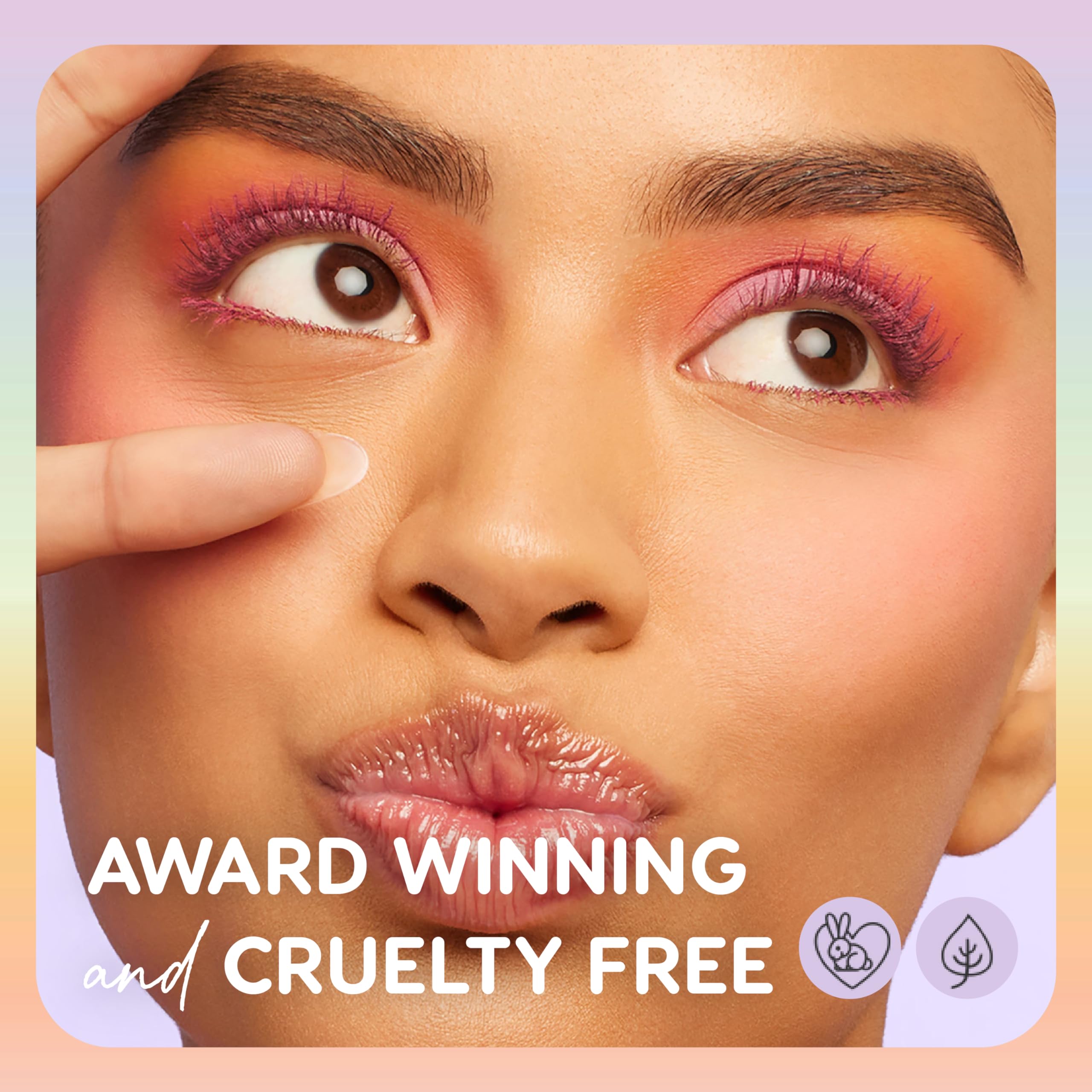 ColourPop No Filter Loose Setting Powder application with brush for long-wear under-eye or full-face