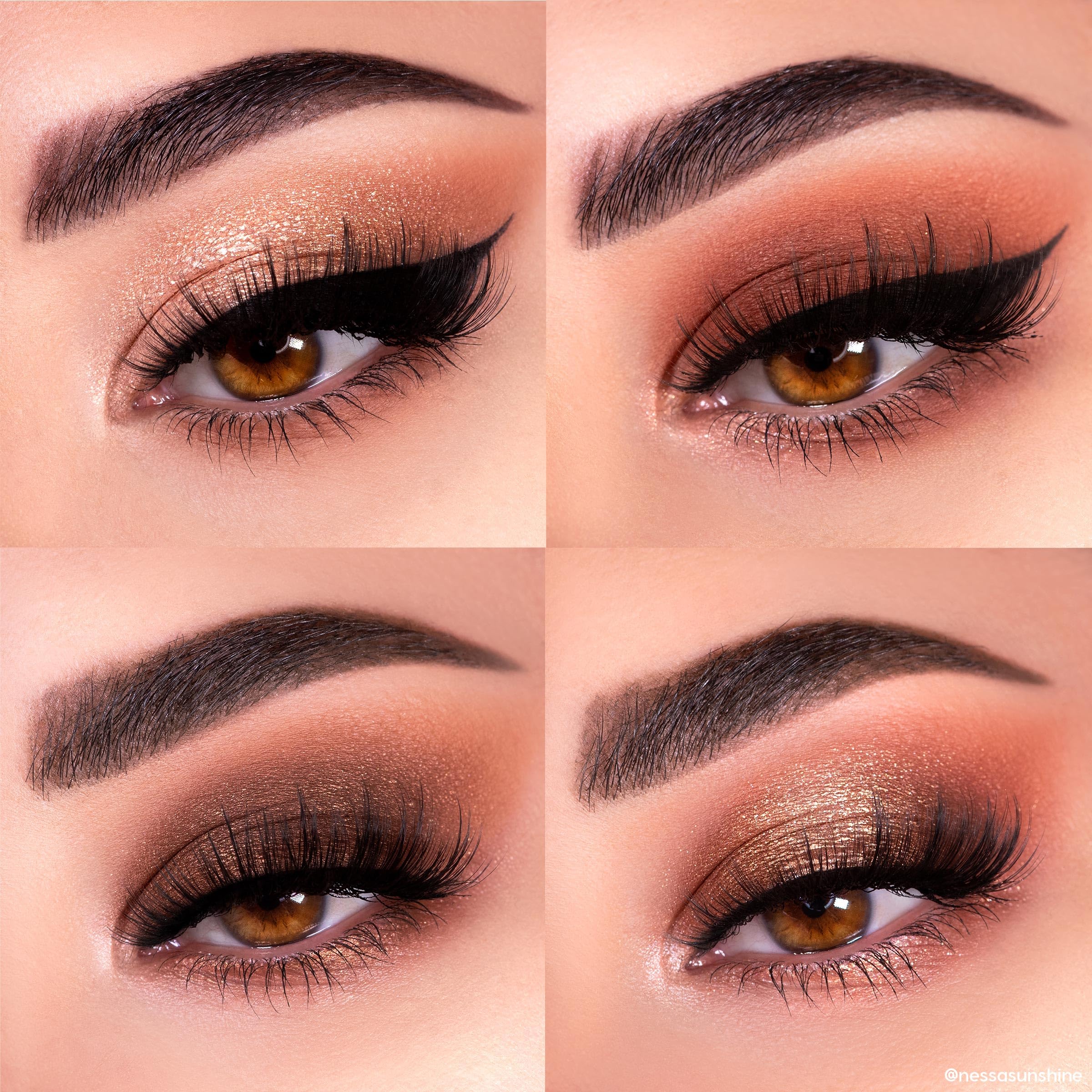ColourPop Nude Mood: difuminado suave y transiciones limpias entre tonos.