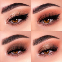 ColourPop Nude Mood: difuminado suave y transiciones limpias entre tonos.