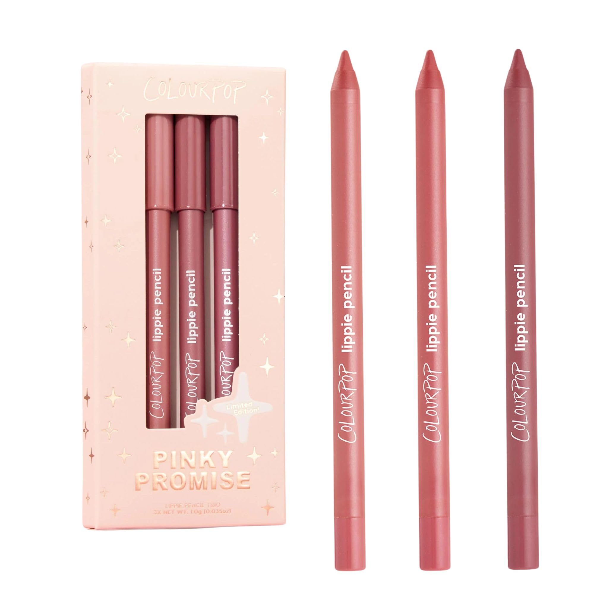 ColourPop Pinky Promise Lippie Pencil delineador para labios con alta pigmentación para definición