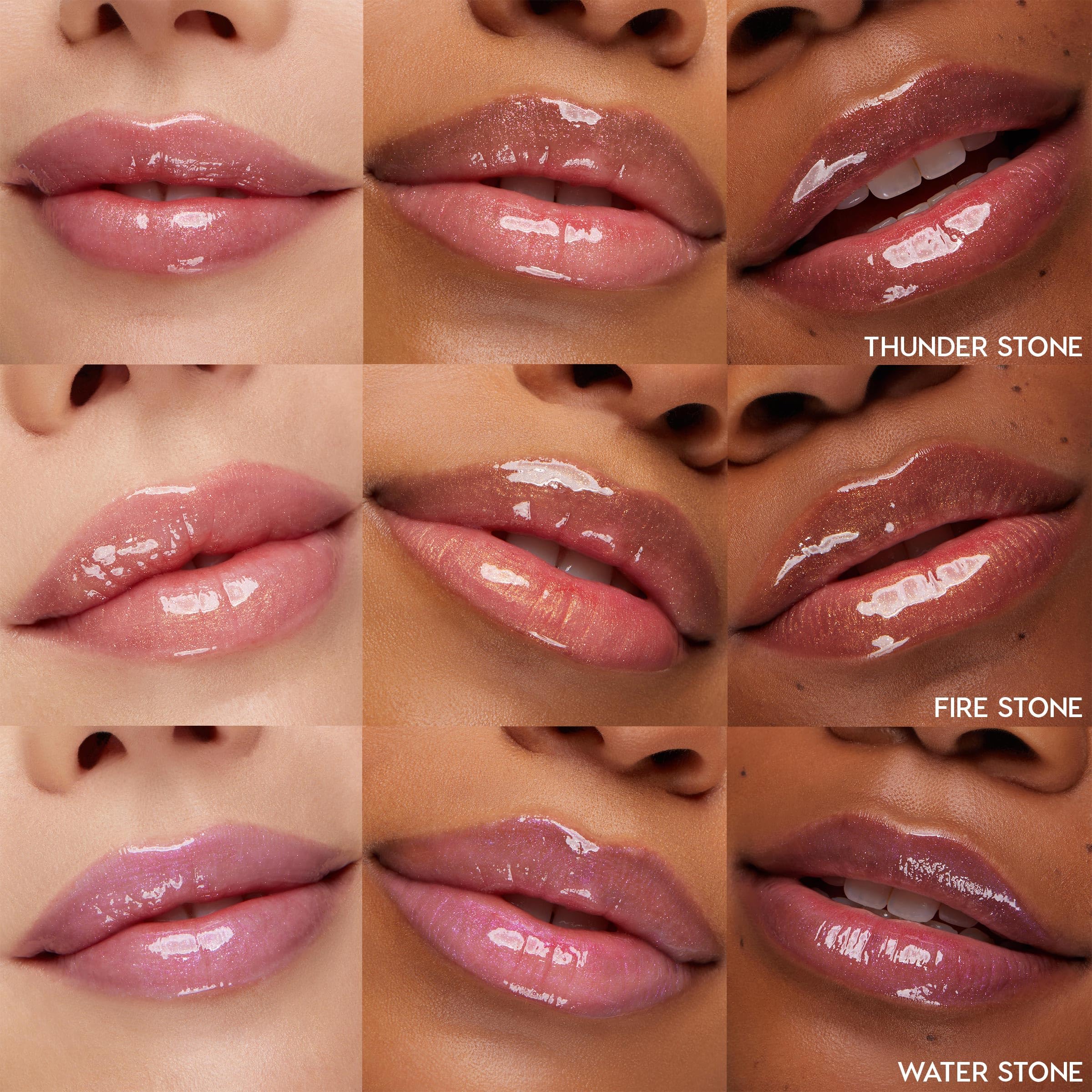 ColourPop Flareon swatch reveals warm pearlescent shine for versatile looks.