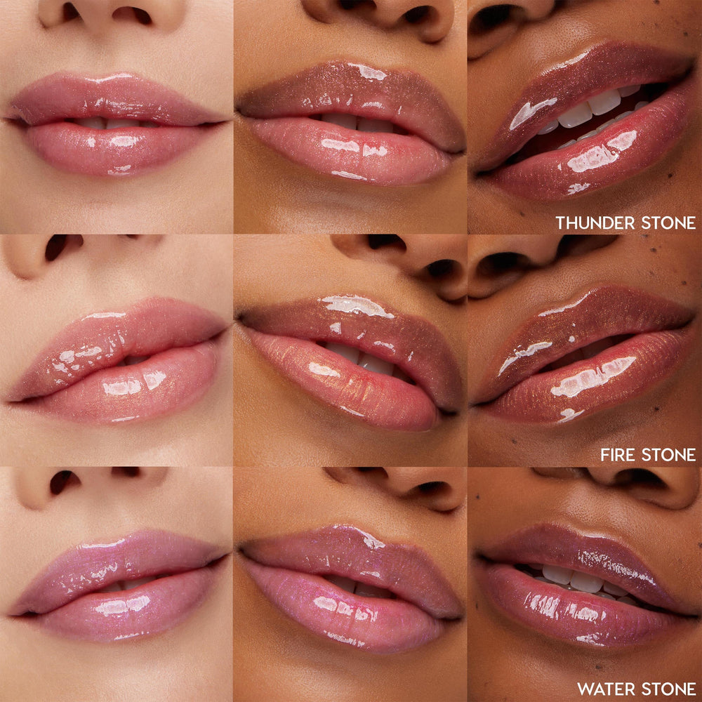 ColourPop Flareon swatch reveals warm pearlescent shine for versatile looks.