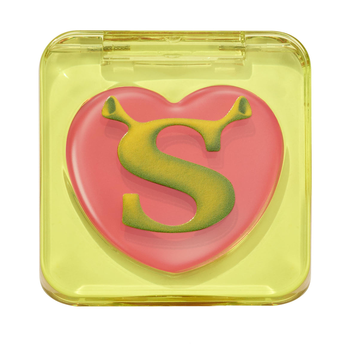 ColourPop Shrek lip and cheek tint compact for easy monochromatic glow.