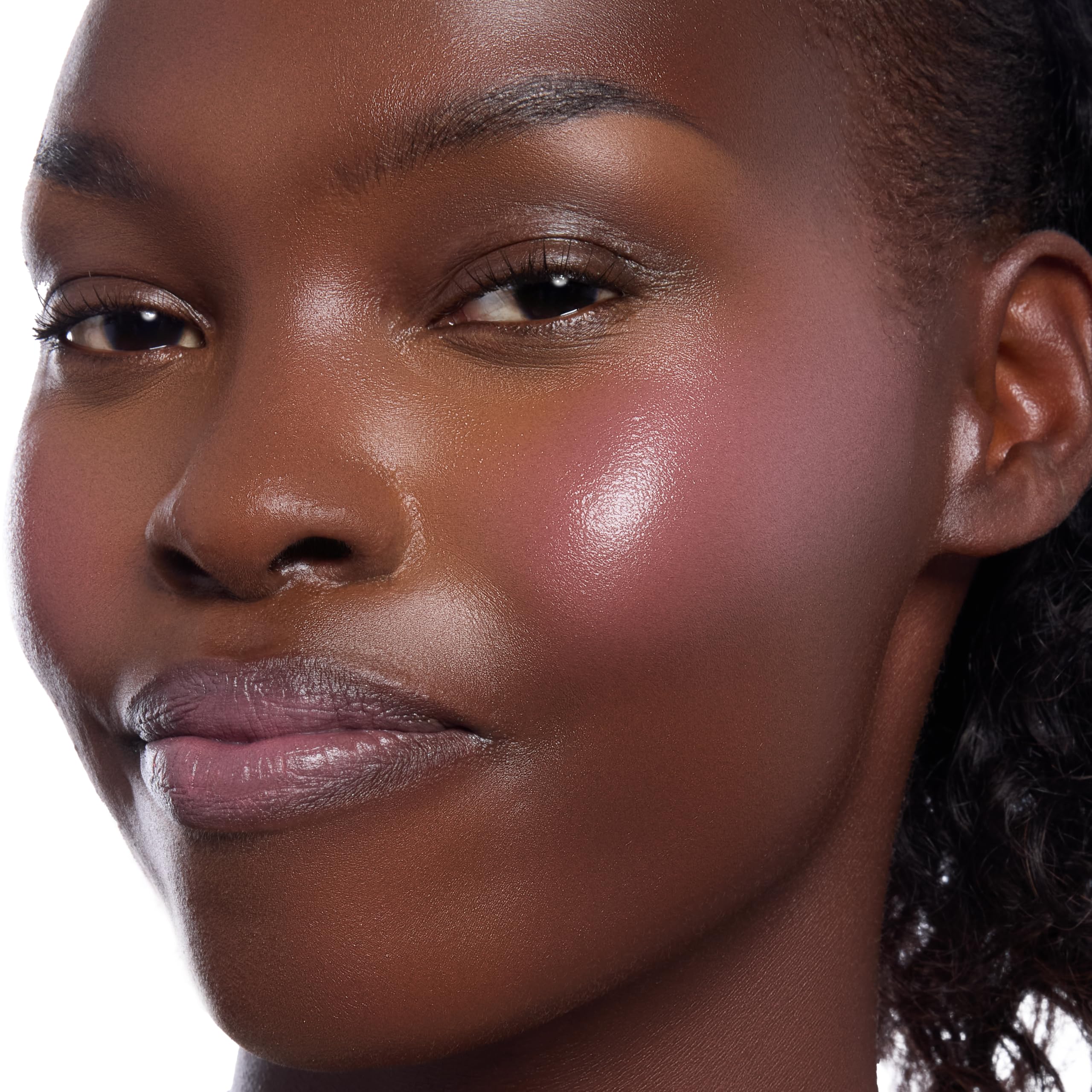 ColourPop Shrek lip and cheek texture close-up reveals creamy, dewy finish.