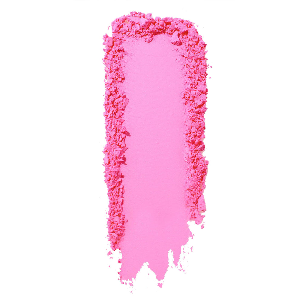 ColourPop Silky Powder Blush swatch shows true-to-color pigment for buildable color