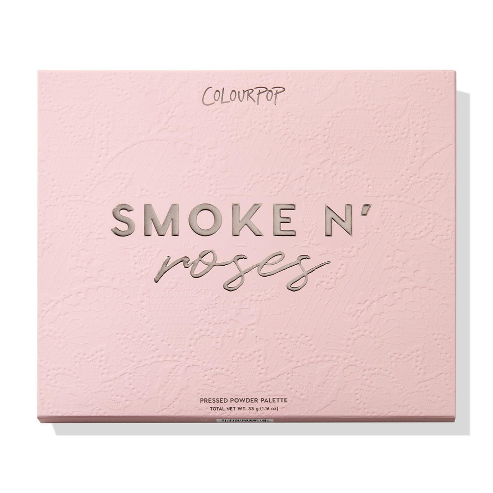 ColourPop Smoke N Roses application ideas for brushes and blending techniques.