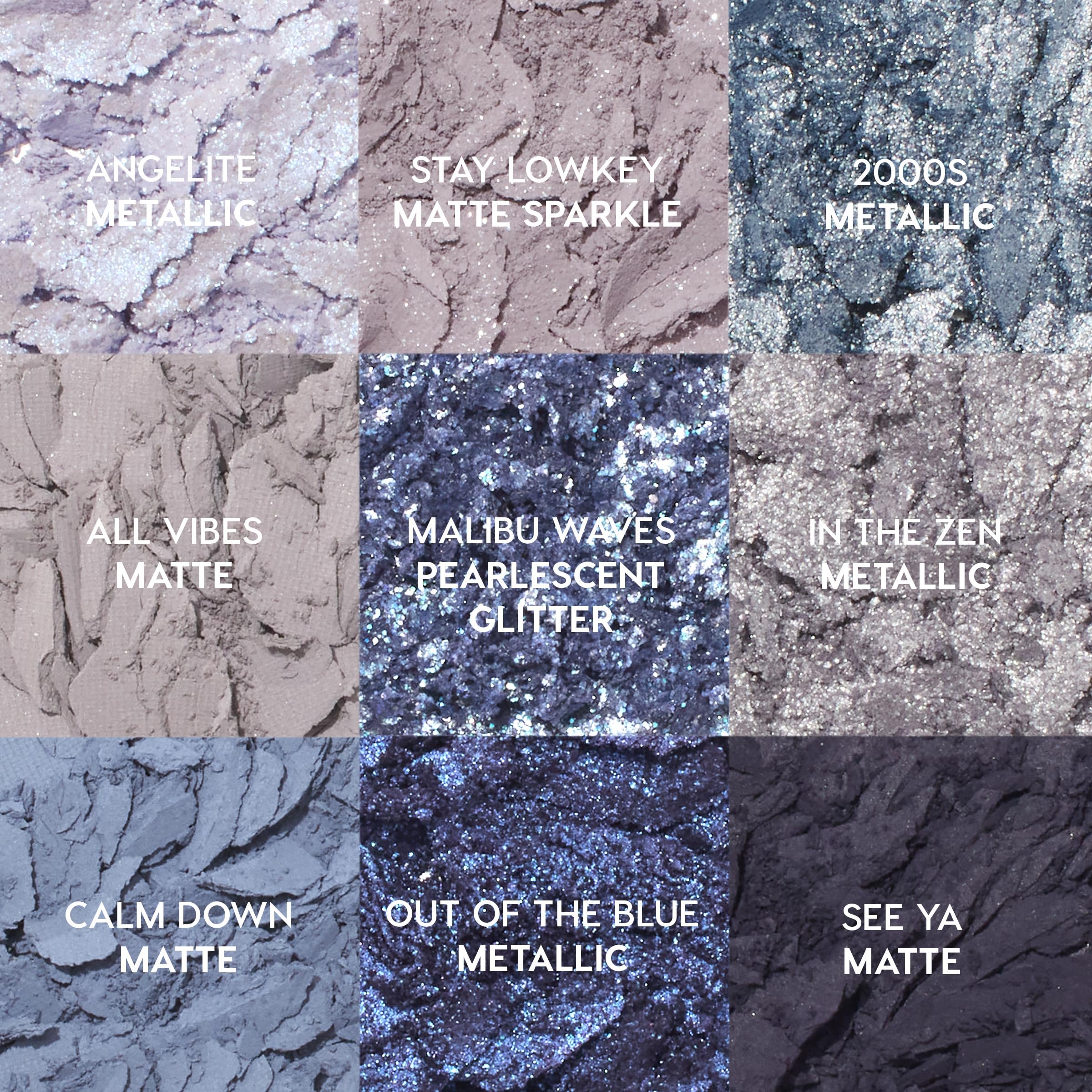 ColourPop So Elemental blue shade swatch highlights vibrant pigment with smooth blending.