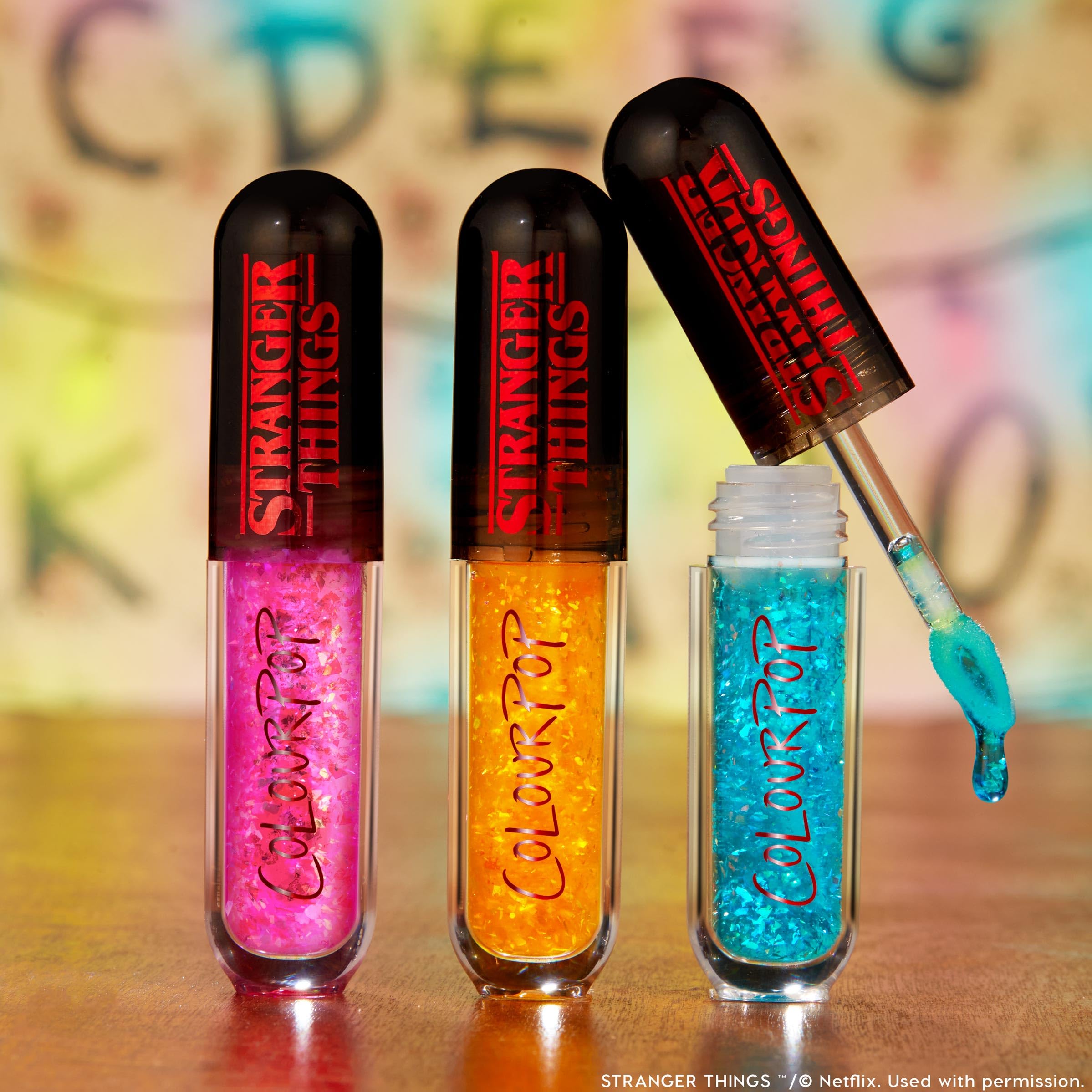 ColourPop Talk to Me limited-edition packaging for Stranger Things fans