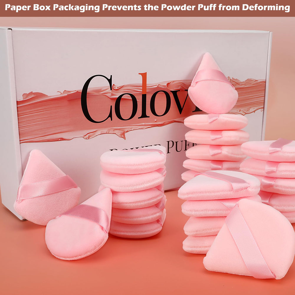 Colovis easy-clean reusable puff shown for everyday makeup routines.