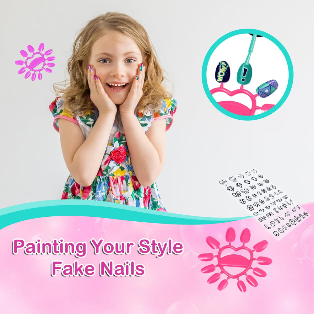 Combaybe fake nails set provides stylish nail display options