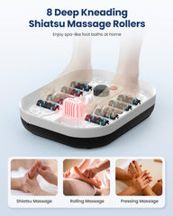 COMFIER foot spa bubble action delivering soothing hydro‑massage.