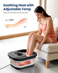 COMFIER foot rollers close‑up highlighting 3D massage points for tired feet relief.