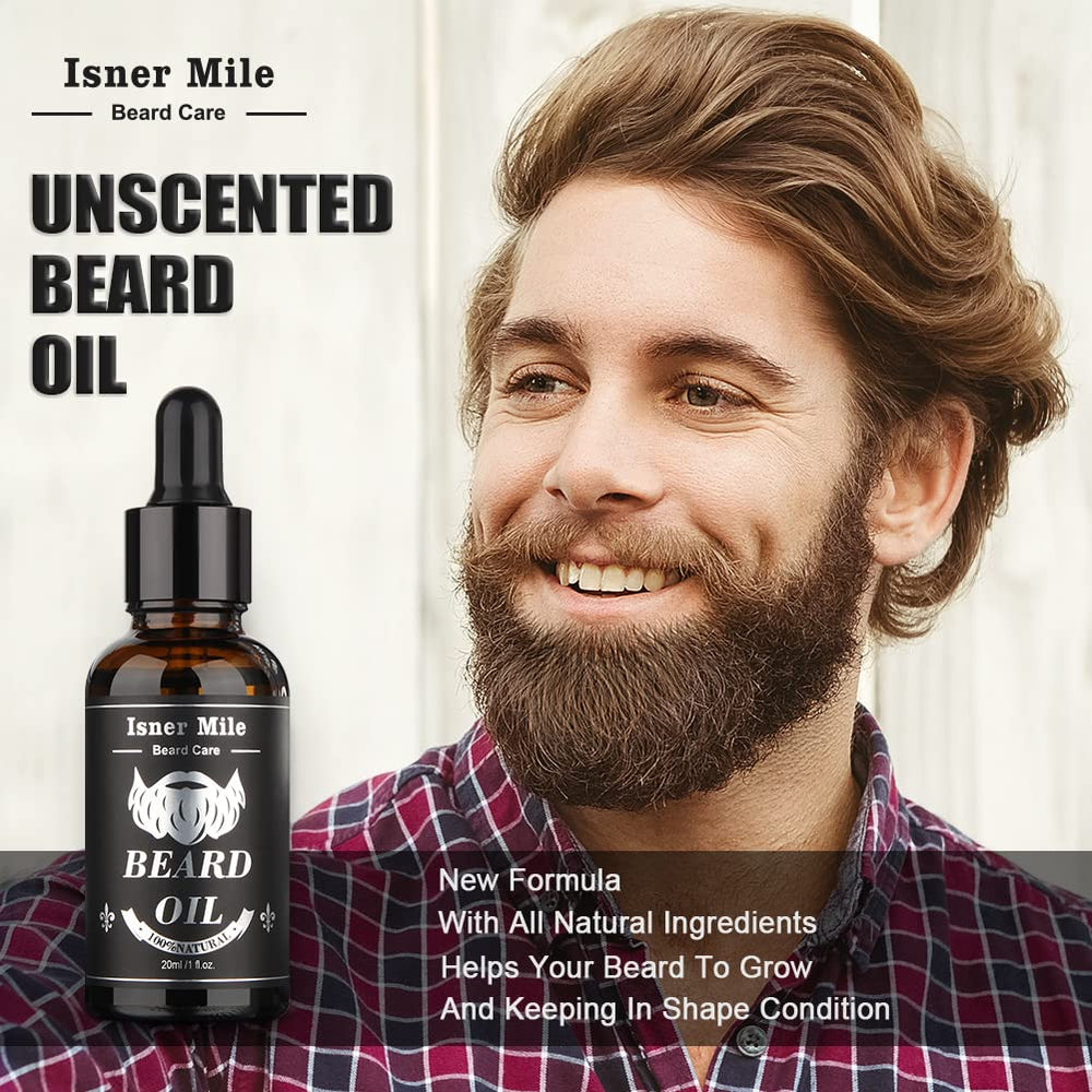 Comfy Mate boar bristle beard brush—gently detangles and distributes oils evenly.