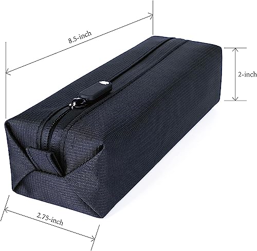 Comfyable Small Toiletry Bag fits longer items with a practical rectangular shape
