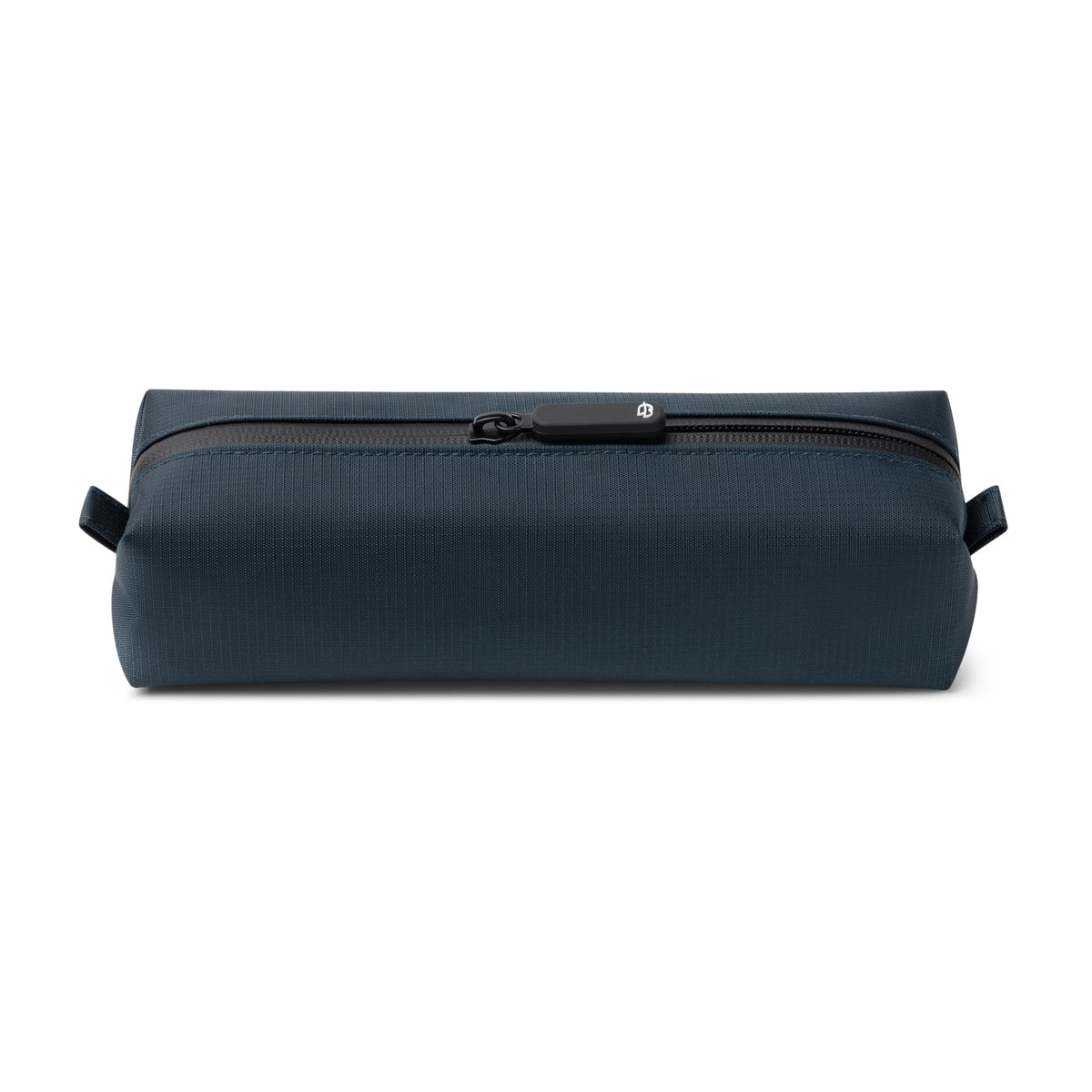 Comfyable small toiletry bag blue front view for organized travel essentials.