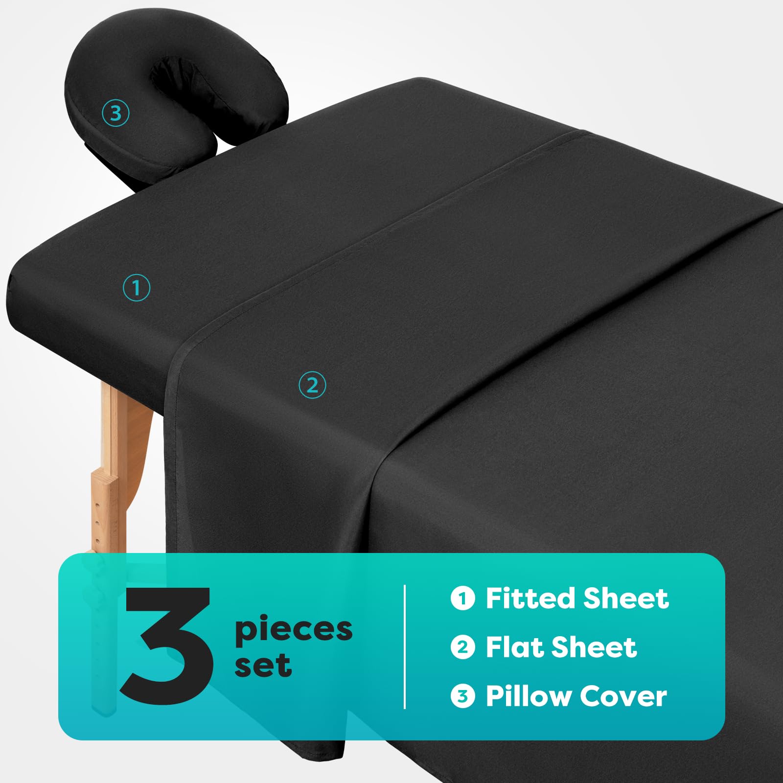 Comfyanno double-side brushed microfiber image highlights lightweight luxury and comfort.