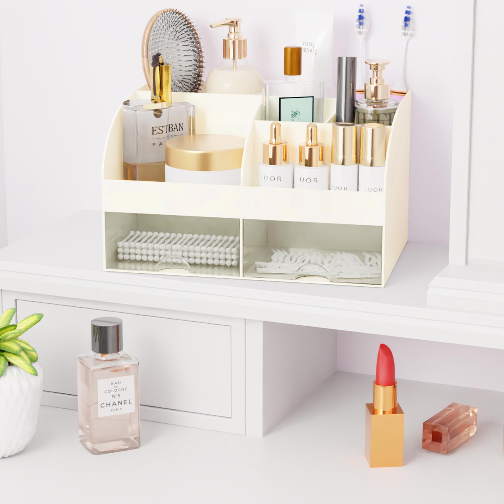COMFYROOM ideal para tocador y baño, mantiene accesorios a mano