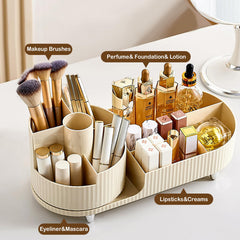 COMFYROOM right cosmetics storage keeps skincare, lotions, and palettes organized in one place.