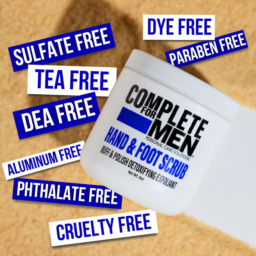 Complete For Men spa-at-home routine for luxurious exfoliation