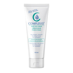 Complex 15 Daily Face Cream bottle close-up showing lightweight hydration solution.