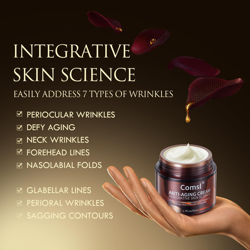 Comsl hyaluronic acid hydration boost in creamy texture